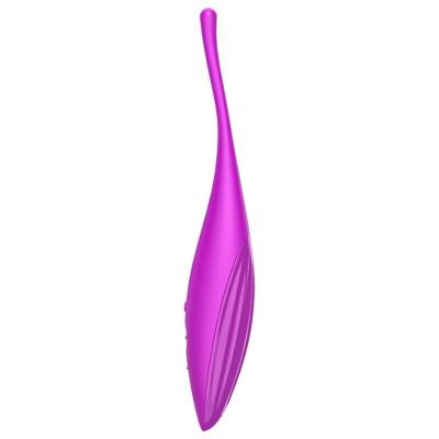 Satisfyer - Vibrateur Pointe De Clit Twirling Joy Fuchsia 2