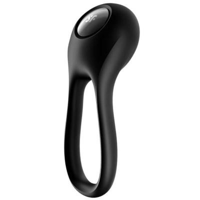 Satisfyer - Vibrateur Anneau Majestic Duo Noir 1