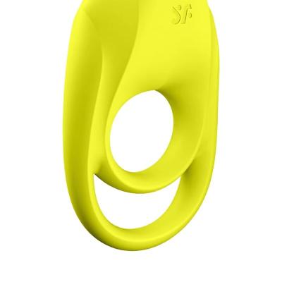 Satisfyer - Vibrateur Anneau Spectaculaire Duo Jaune 2