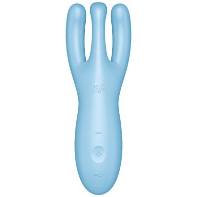 Satisfyer - Application Vibrateur Threesome 4 Bleu 2