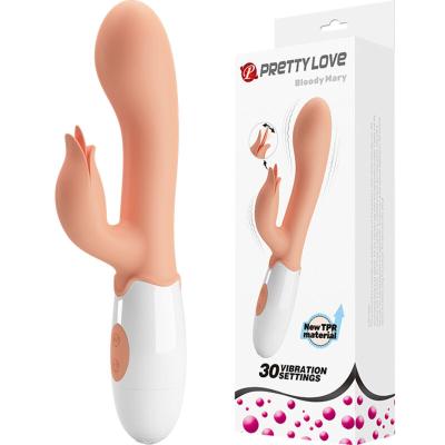 Pretty Love - Vibrateur Bloody Mary Avec Stimulateur 1