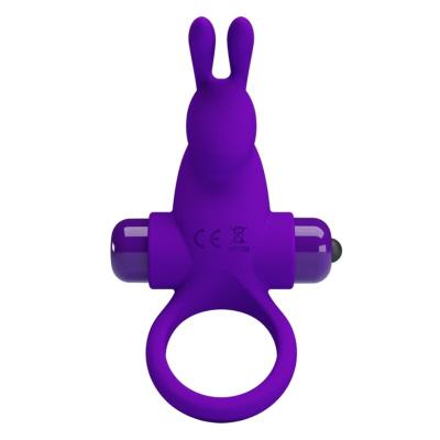 Pretty Love - Anneau Vibrateur I Rabbit Pour Pénis Violet 1