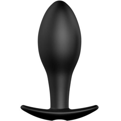 Pretty Love - Plug Anal Forme Dancre Silicone 12 Modes De Vibration Noir 1